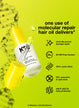 one use of molecular repair hair oil delivers: clinically proven damage repair, 24-hr frizz control, 104% more shine, 78% reduction in split ends, and 450F heat protection